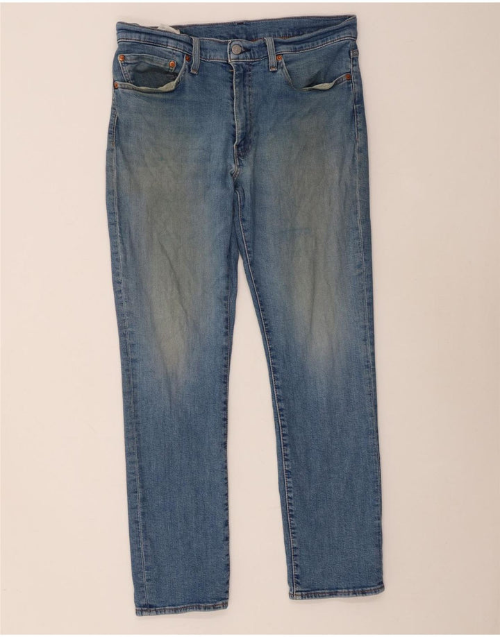 Levi's Mens Slim Jeans W34 L30 Azul Algodão