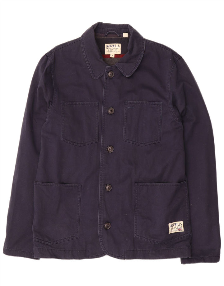 Jaqueta utilitária masculina Jack Wills Blazer Reino Unido 38 azul marinho médio