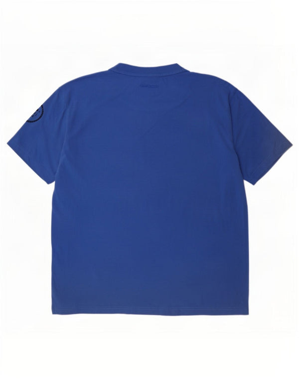 Camiseta masculina Camel Active Top 3XL algodão azul