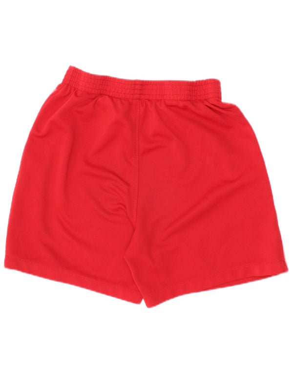 Shorts esportivos Nike Boys Liverpool 5-6 anos médio vermelho colorblock poliéster
