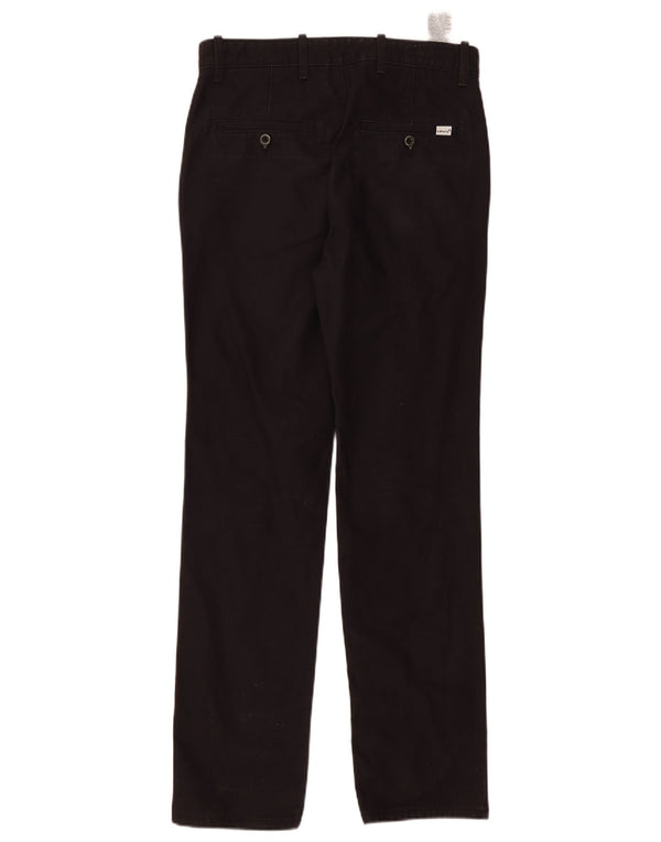 Calça jeans reta masculina Levi's W30 L34 algodão preto