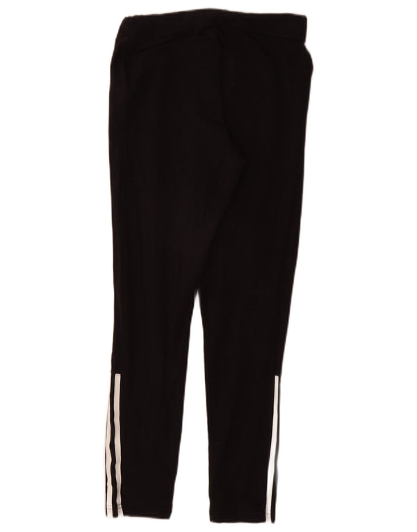 Leggings Adidas Femininas UK 8/10 Pequenas Algodão Preto