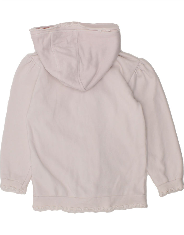 CHAMPION Baby Girls Graphic Zip Hoodie Sweater 18-24 Months Large  White Vintage Champion and Second-Hand Champion from Messina Hembry 