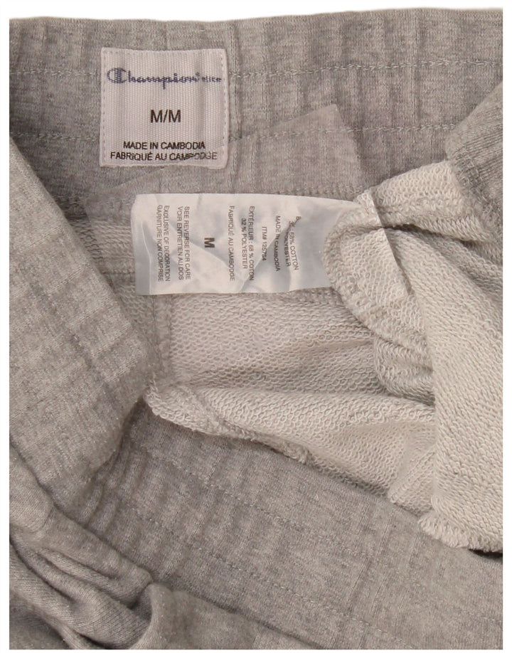 Calça de treino feminina CHAMPION Joggers UK 14 bloco colorido cinza médio