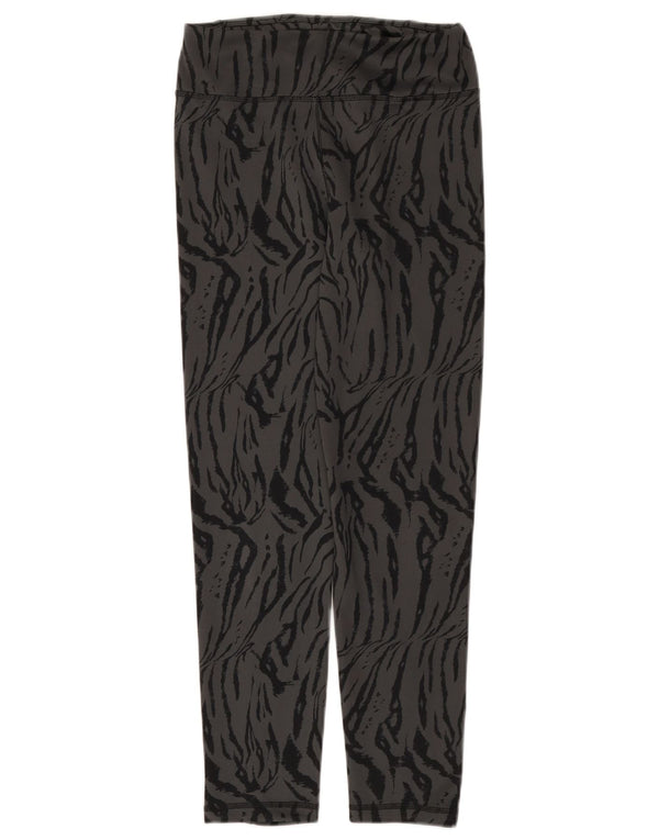 Leggings Adidas Menina 13-14 Anos Cinza Animal Print Poliéster