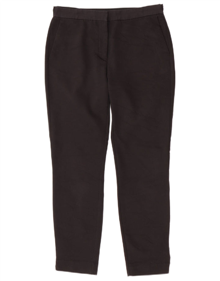 Zara Calça Chino Feminina Slim Médio W28 L26 Algodão Preto
