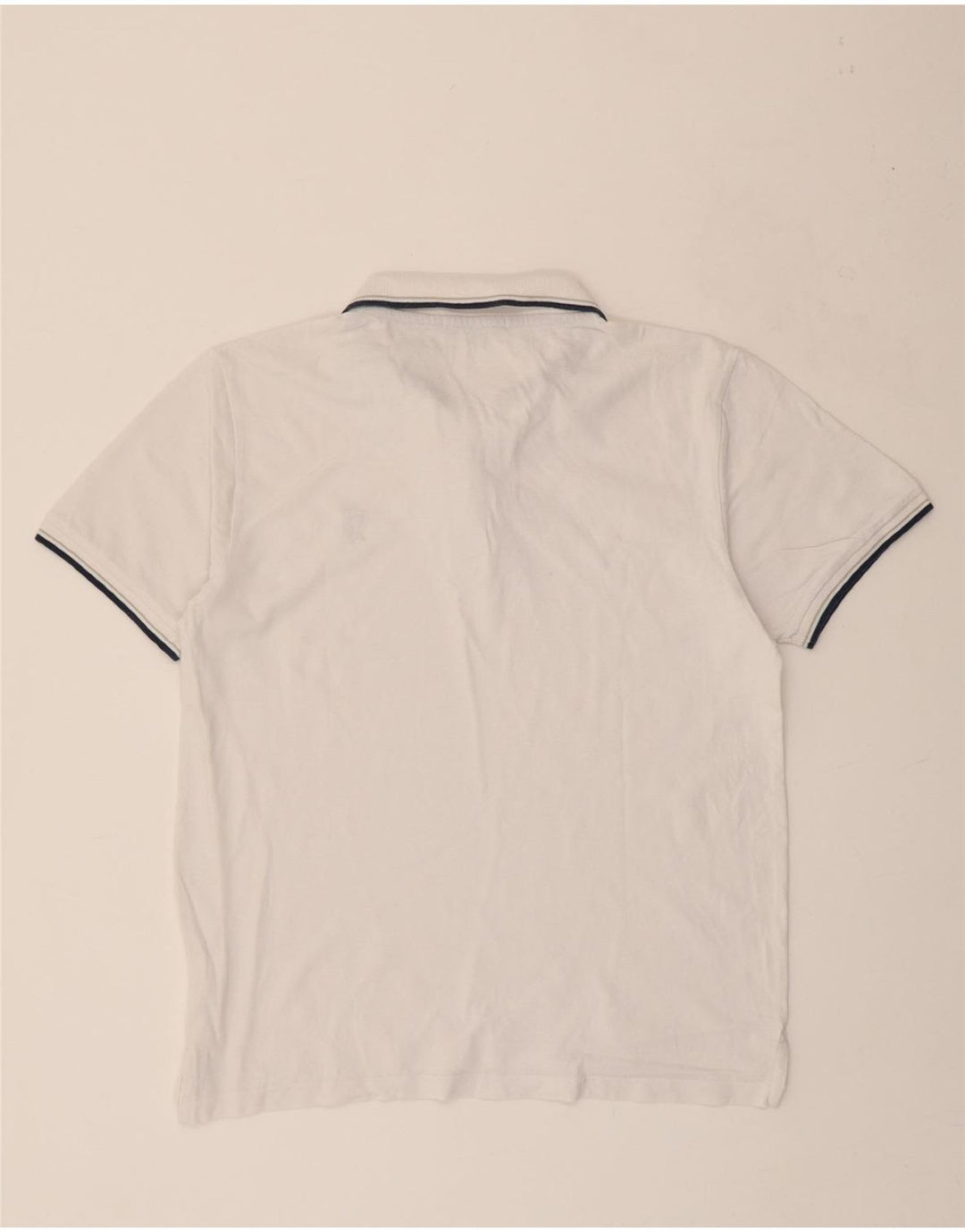 TRUSSARDI Boys Polo Shirt 15-16 Years XL White Cotton Vintage Trussardi and Second-Hand Trussardi from Messina Hembry 
