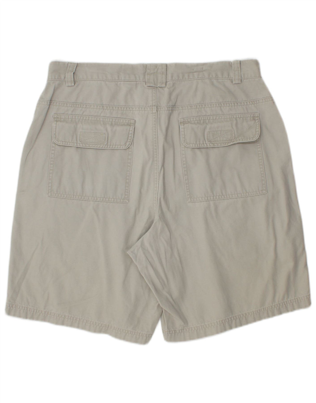 EDDIE BAUER Shorts cargo masculino W34 grande algodão cinza