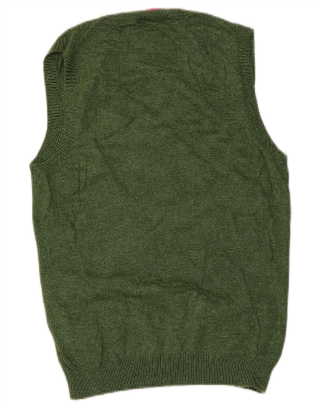 Boden Womens Vest Tank Top UK 12 Médio Algodão Verde