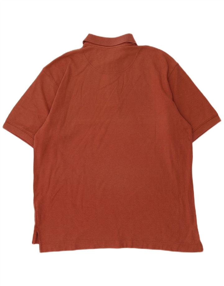 Camisa polo masculina TIMBERLAND médio algodão marrom