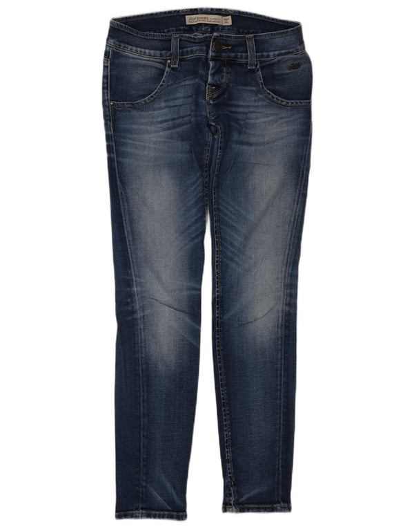 ROY ROGERS Jeans skinny feminino IT 41 pequeno W27 L30 algodão azul