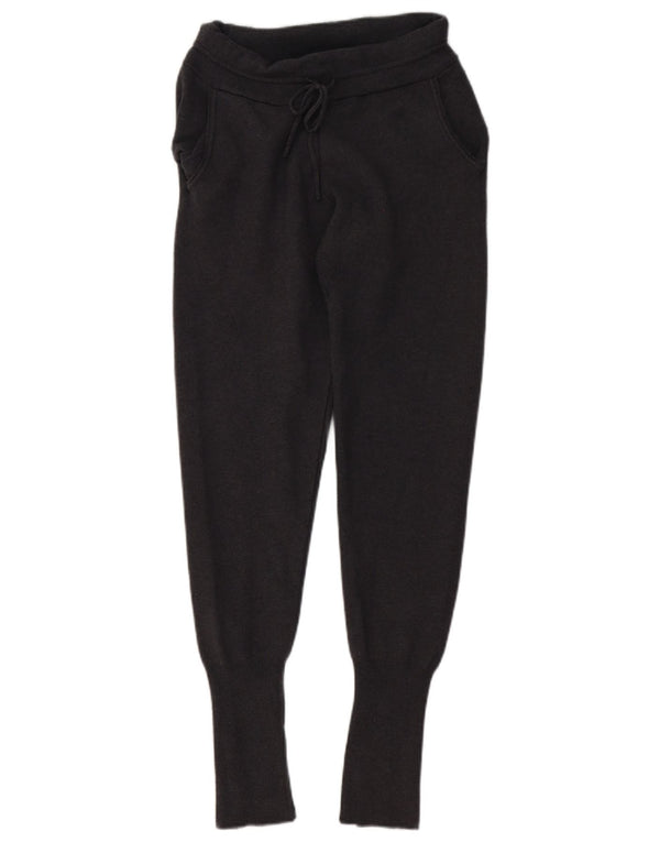 Calça de treino feminina Zara Joggers UK 8 pequeno cinza