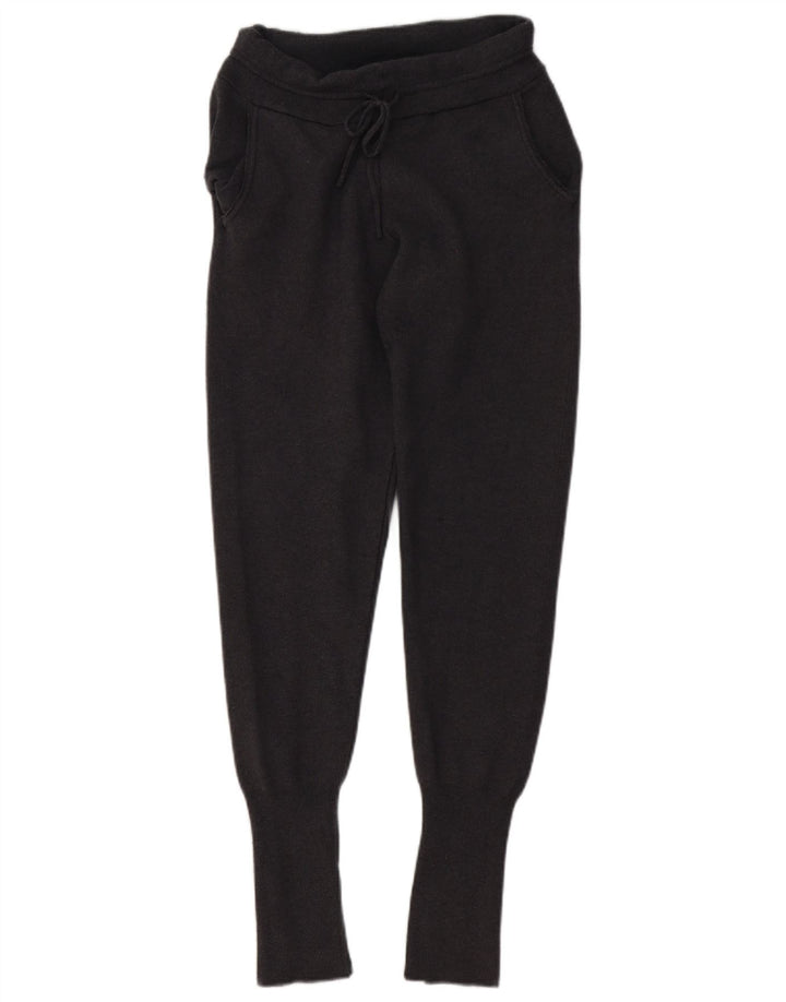 Calça de treino feminina Zara Joggers UK 8 pequeno cinza