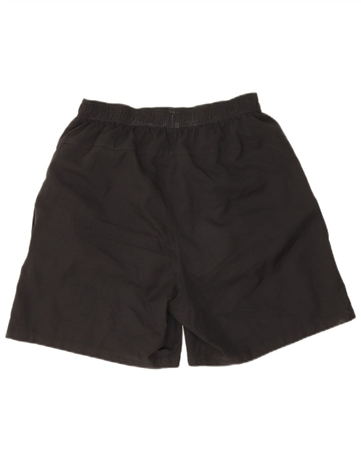 Shorts esportivos masculinos Nike médio preto poliéster