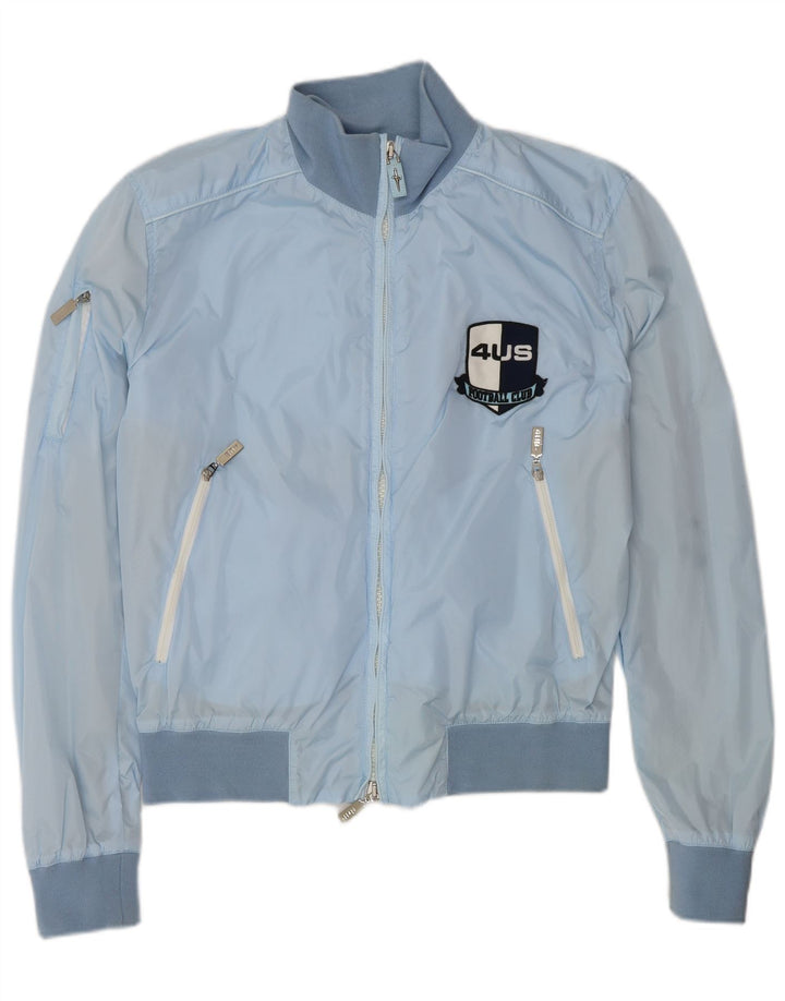 Jaqueta bomber masculina Cesare Paciotti 4US IT 48 poliamida azul médio