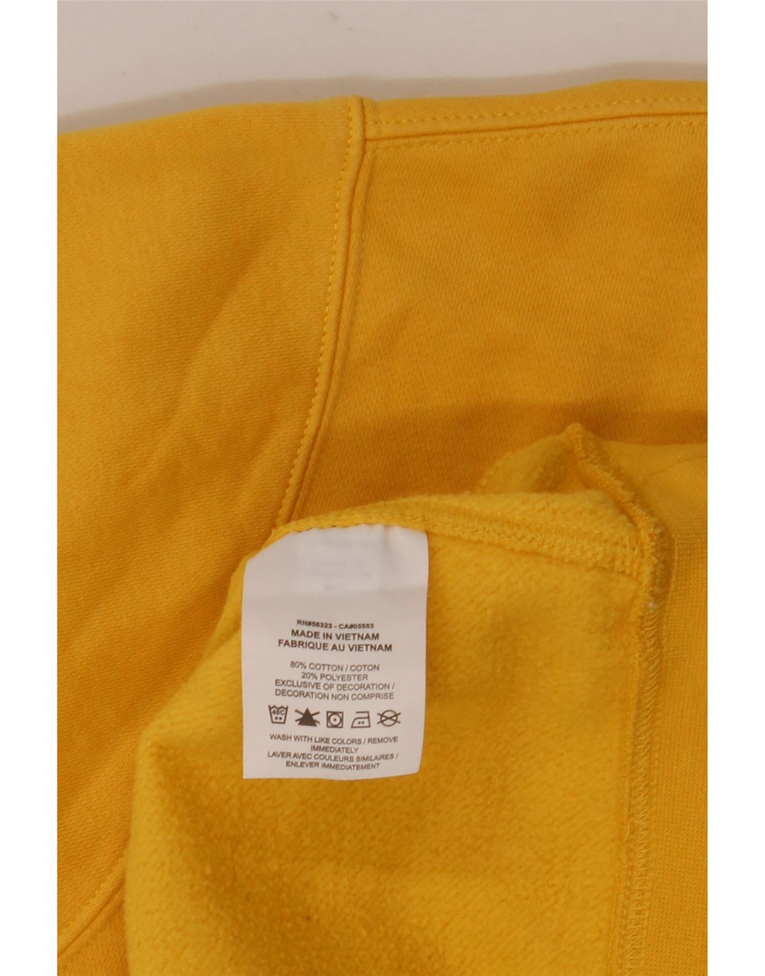 Nike Mens Moletom Jumper XL Amarelo Algodão