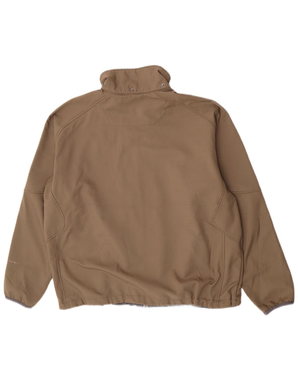 Jaqueta bomber masculina Columbia UK 42 XL cáqui poliéster