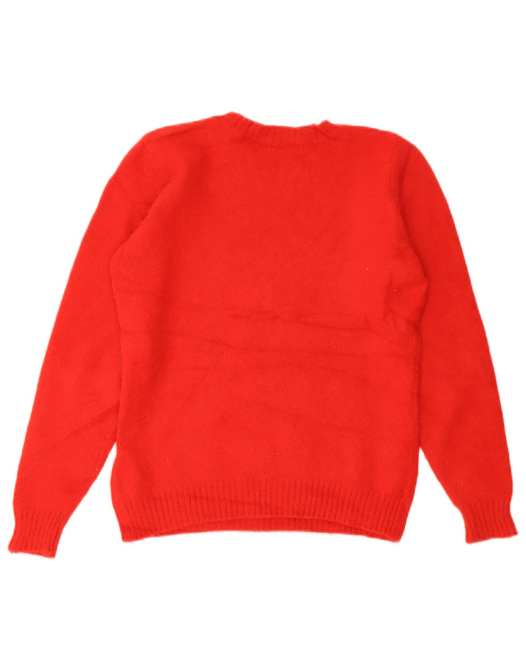 Suéter feminino Marks & Spencer com gola redonda e gola redonda Reino Unido 8 pequeno vermelho