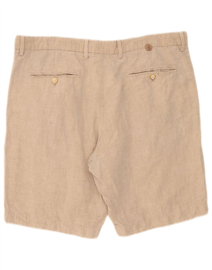 Massimo Dutti Mens Chino Shorts EU 44 Grande W34 Bege