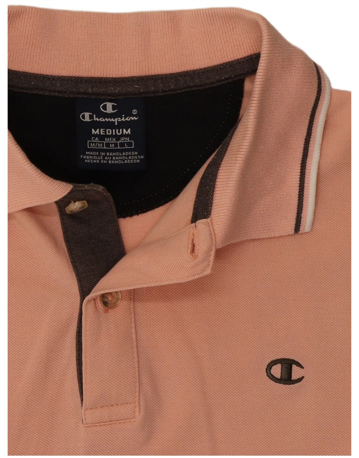 Camisa polo masculina Champion rosa médio