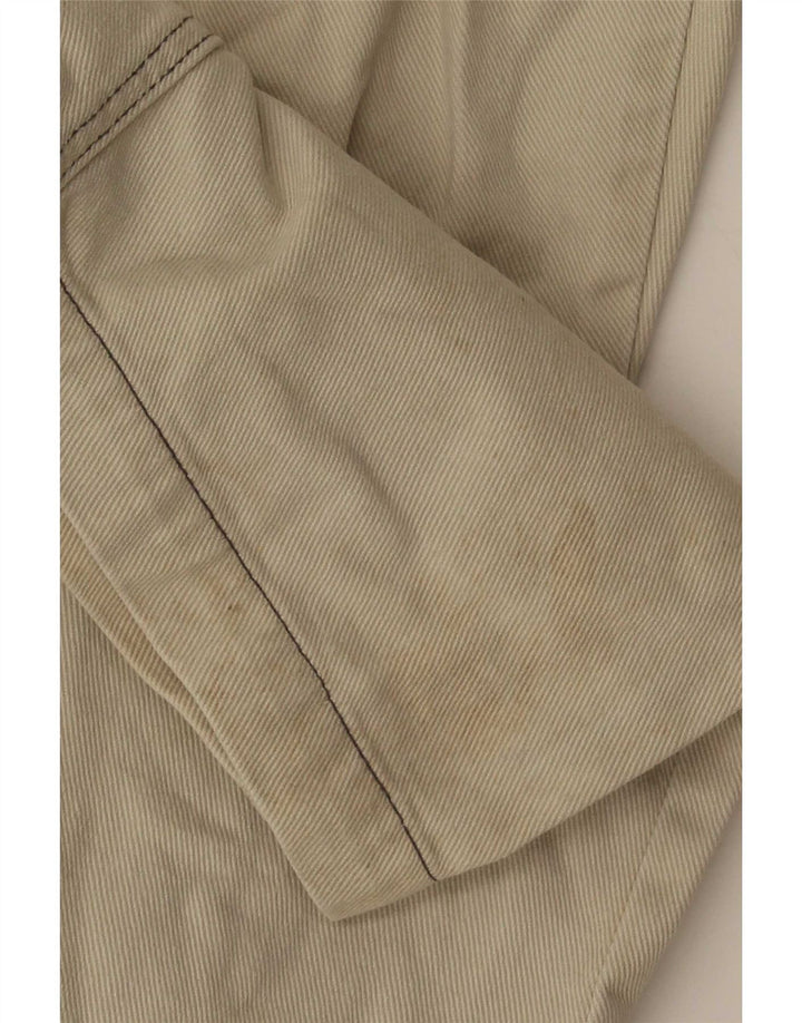 Calça cargo masculina reta Fishbone média W32 L30 bege