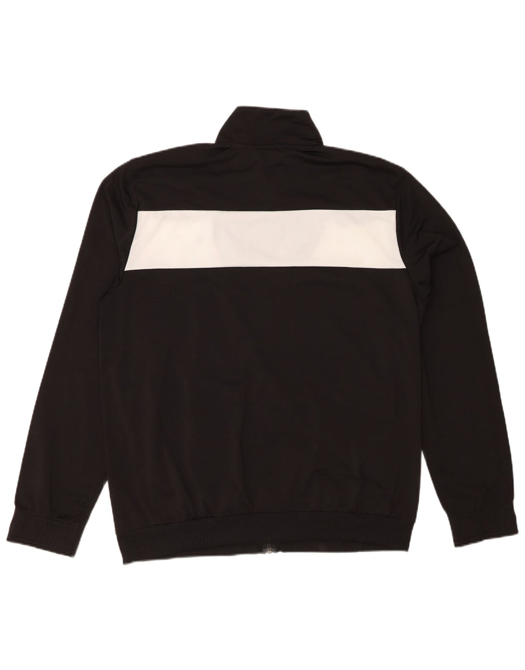 PUMA Mens Tracksuit Top Jacket Large Black Colourblock