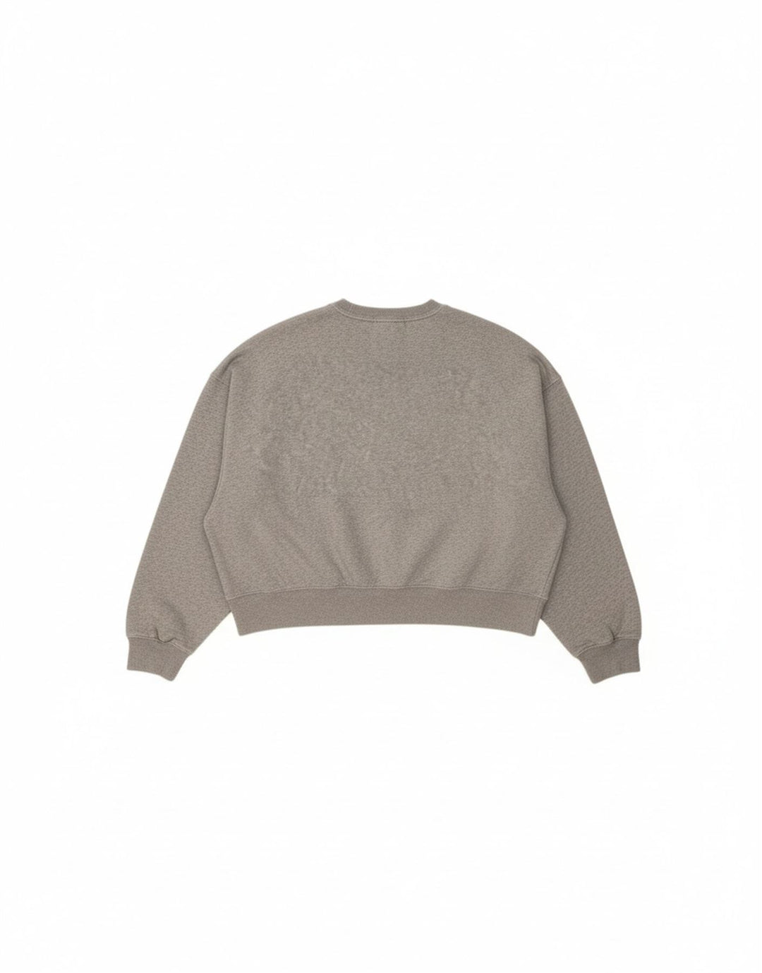 NIKE feminino oversized crop moletom jumper UK 14 médio cinza algodão