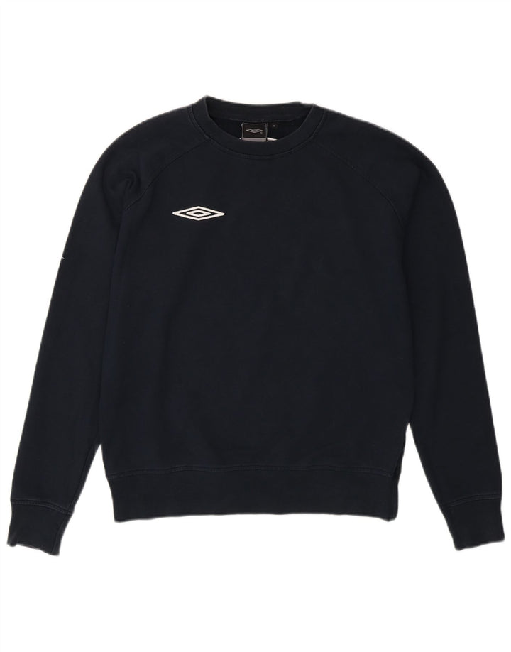 UMBRO moletom masculino jumper pequeno algodão azul marinho
