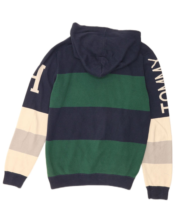 Tommy Hilfiger Boys Graphic Jumper 15-16 anos Multicolorido Colourblock