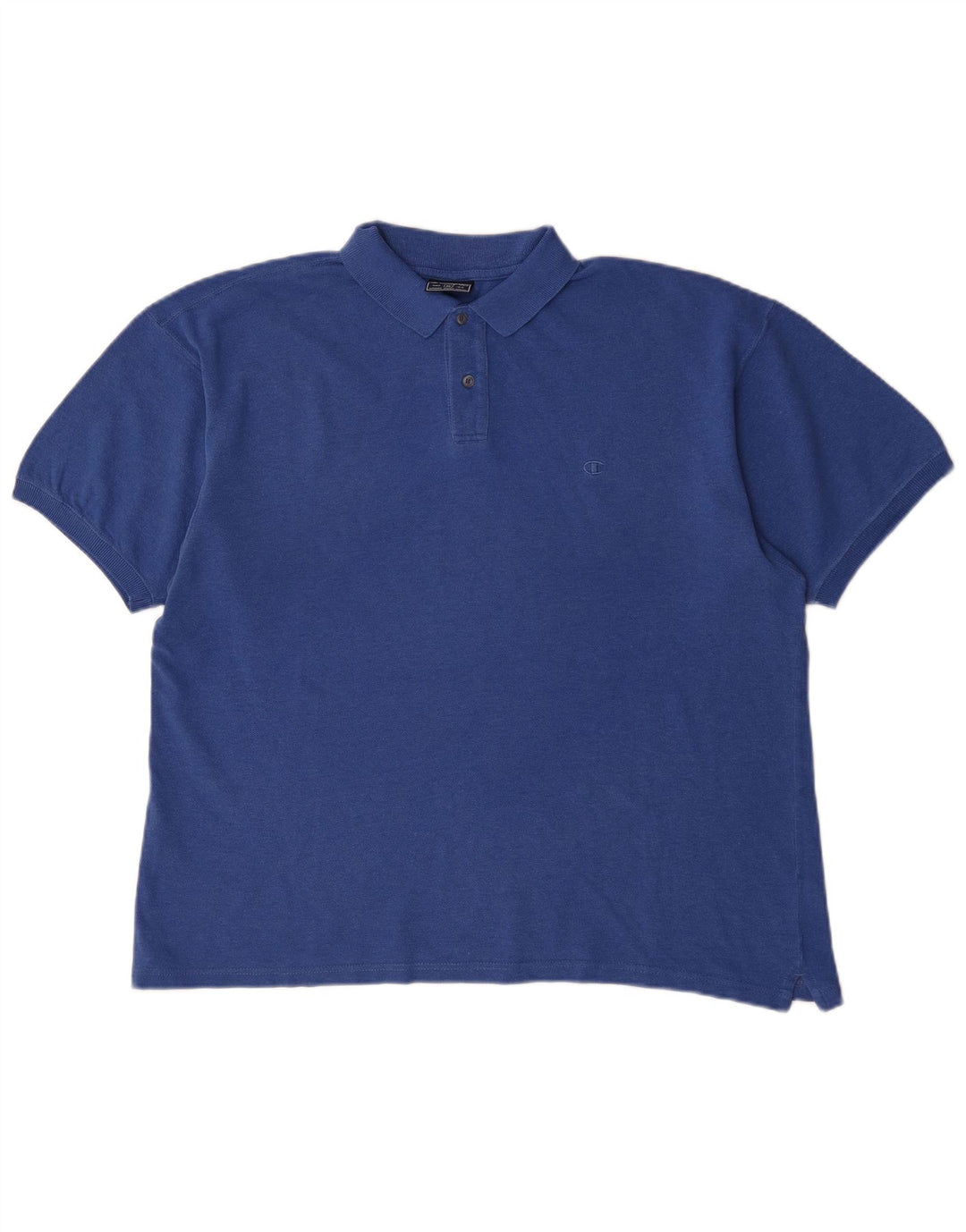 Camisa polo masculina Champion XL azul algodão