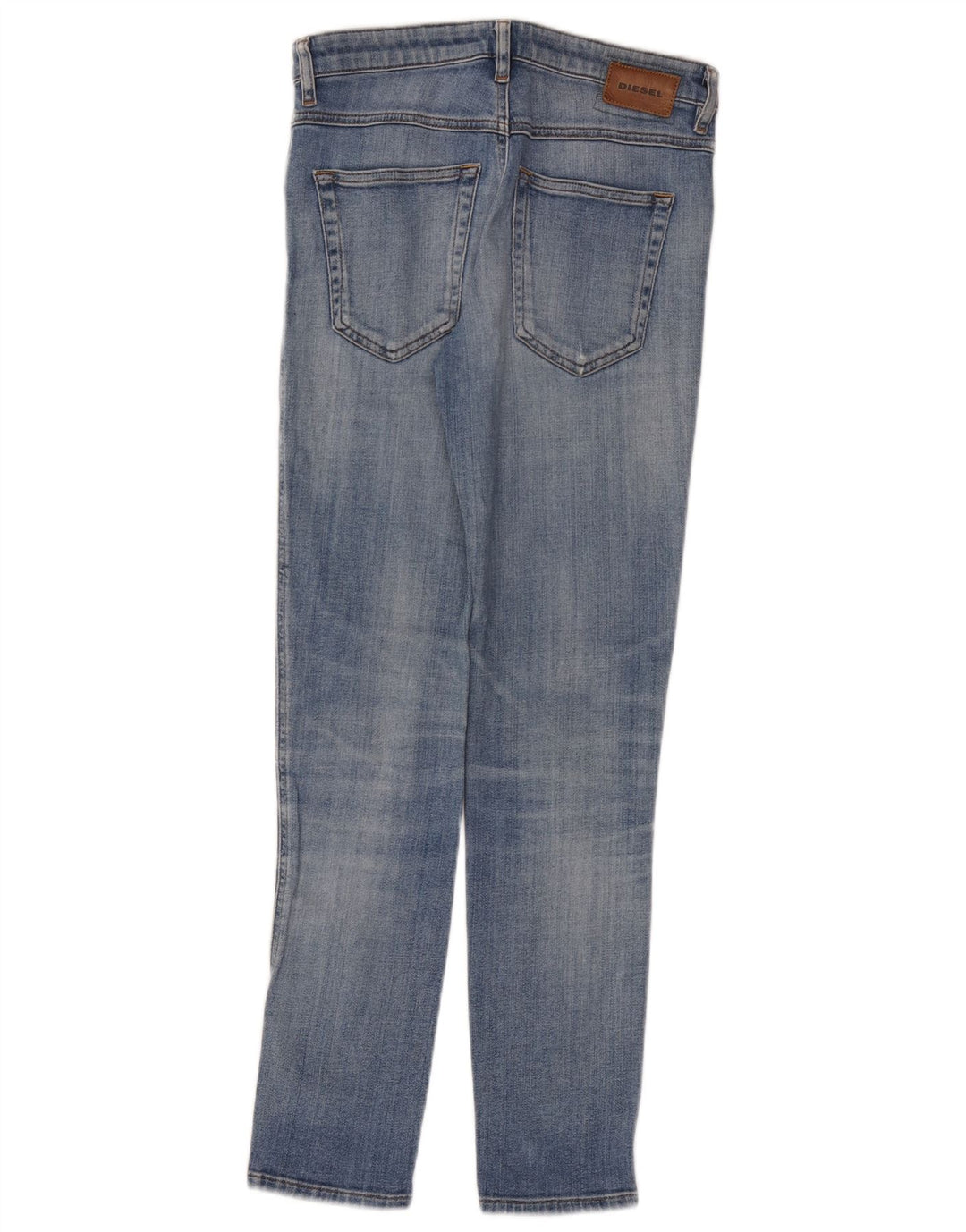 Diesel Feminino Babhila Distressed Slim Fit Jeans Skinny W26 L28 Azul