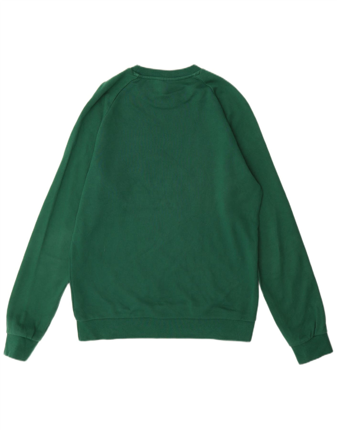 Adidas Mens Graphic Moletom Jumper Médio Algodão Verde