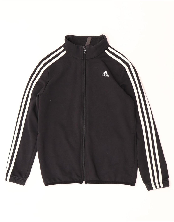Jaqueta Adidas Meninos Treino Top 11-12 Anos Algodão Preto