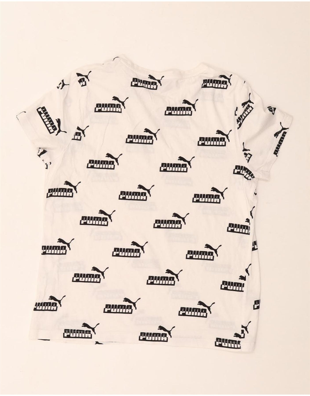 Puma Camiseta Feminina Graphic Top UK 16 Grande Branco