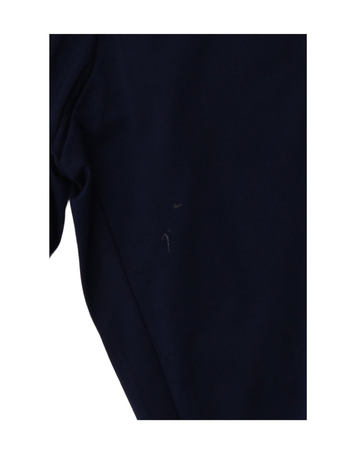 Calça de treino masculina Adidas médio azul marinho poliéster
