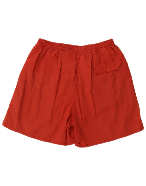 Shorts esportivos masculinos PATAGONIA médio vermelho nylon