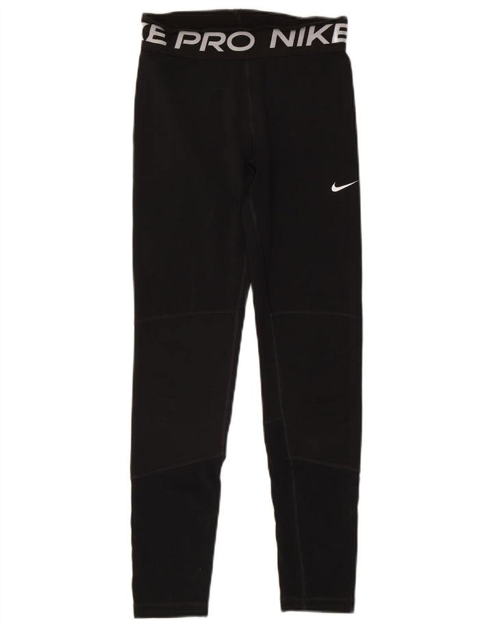 Leggings Nike Girls Graphic 12-13 anos Grande Preto