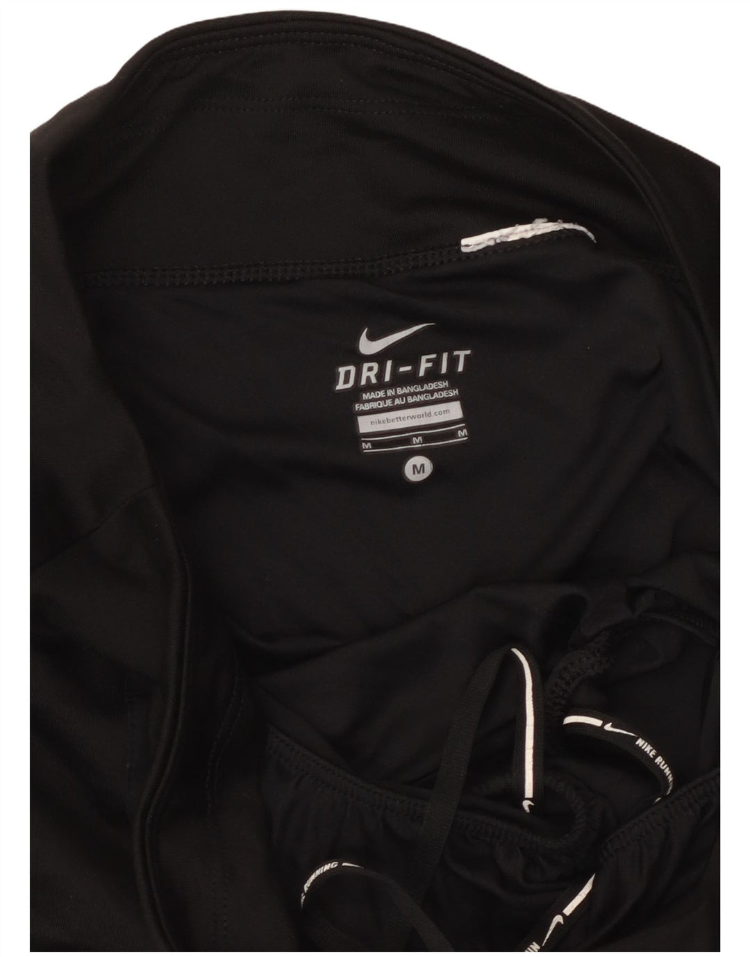 Shorts esportivos femininos NIKE Dri Fit UK 14 médio preto