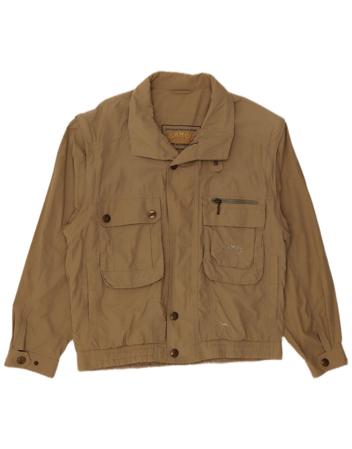 Jaqueta bomber masculina Camel Active UK 38 bege médio