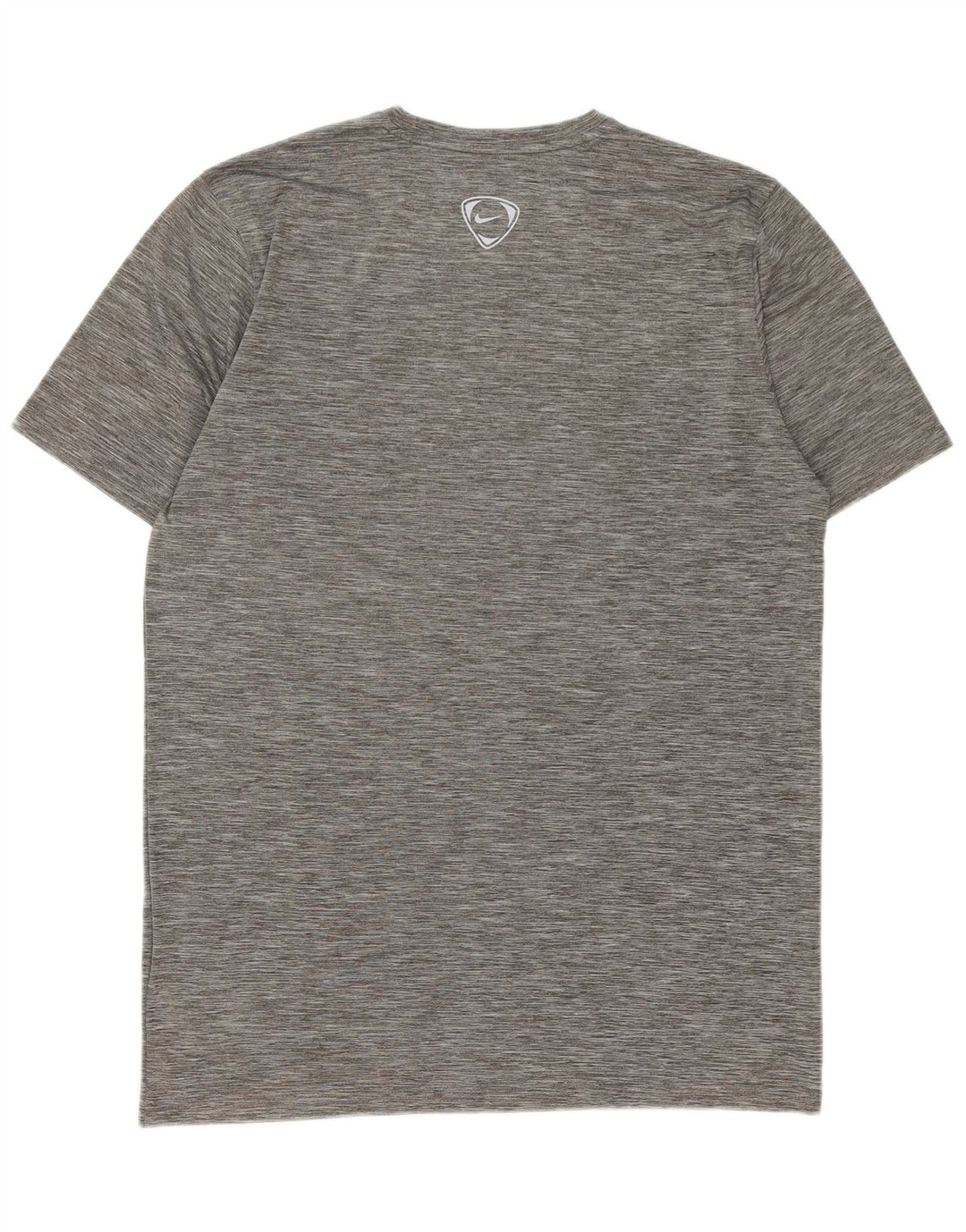 Camiseta masculina Nike Dri Fit Top 3XL poliéster manchado cinza