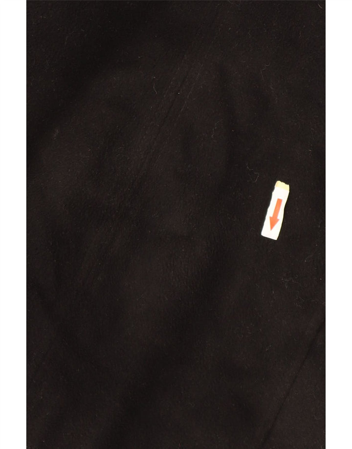 Guess Mens Pea Coat UK 40 Grande Poliéster Preto