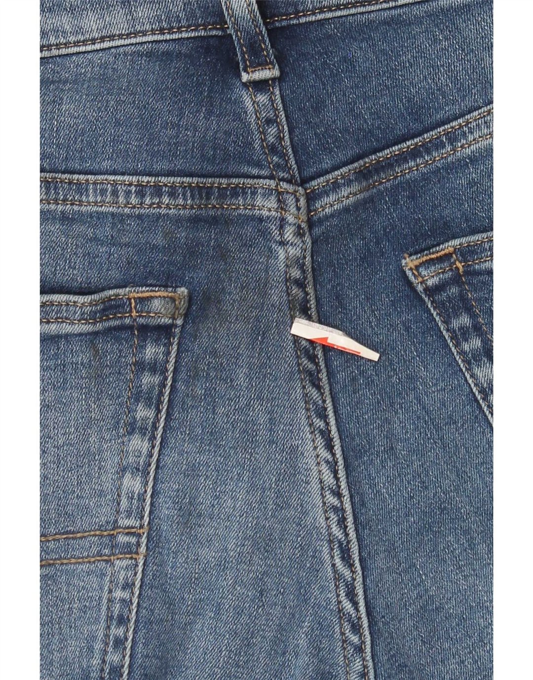 Tommy Hilfiger Masculino Slim Jeans W34 L34 Azul Algodão