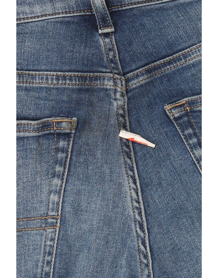 Tommy Hilfiger Masculino Slim Jeans W34 L34 Azul Algodão