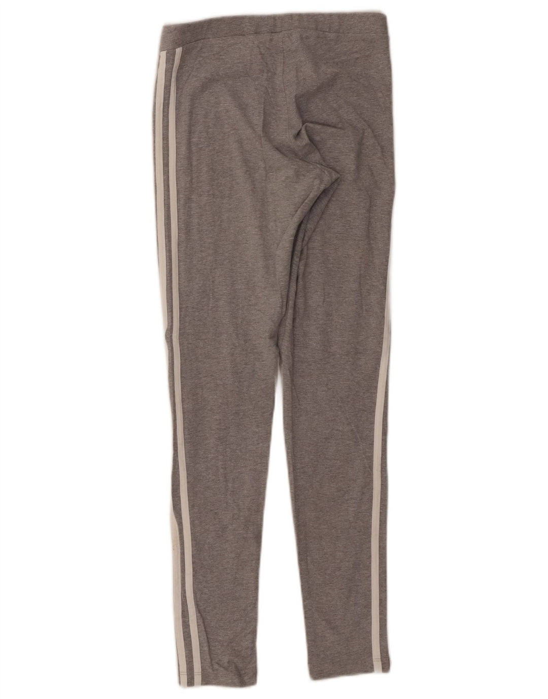 Leggings Adidas Mulher UK 6 XS Cinza Algodão