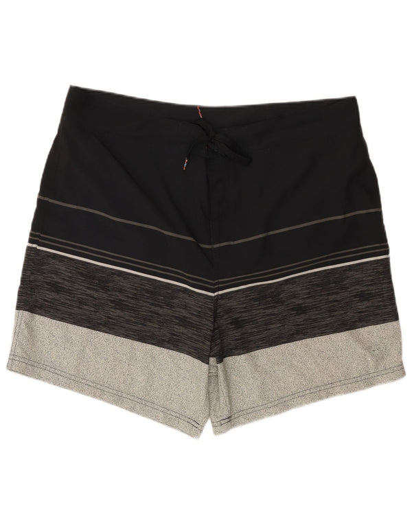 Shorts de natação masculino Crivit XL preto Colourblock poliéster