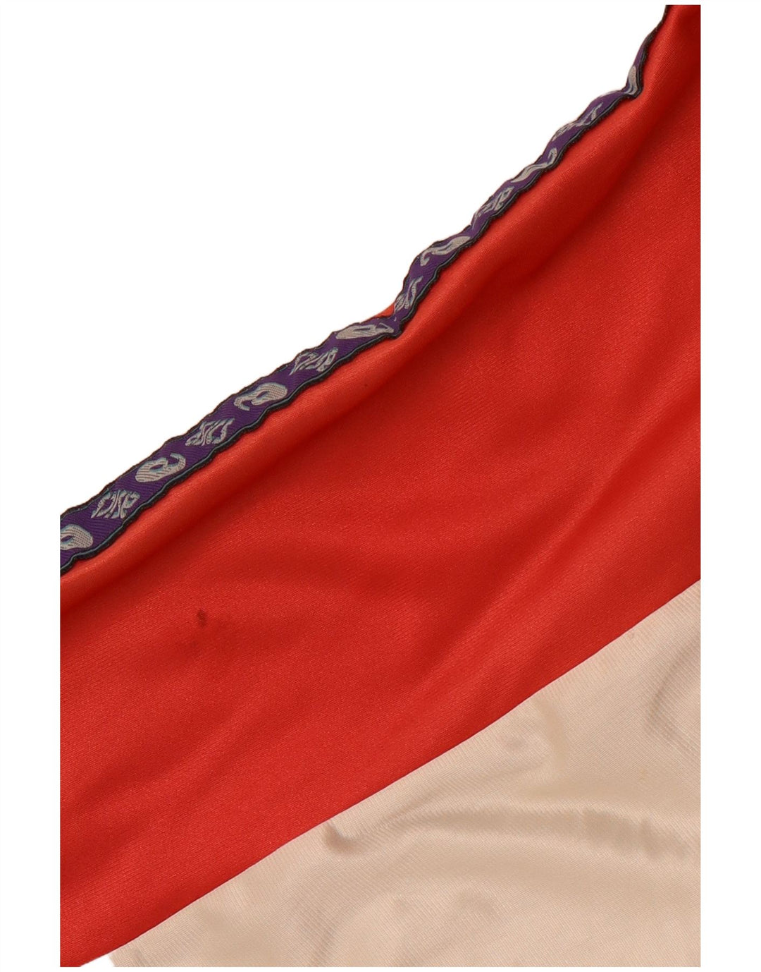 ASICS Mens Graphic Tracksuit Top Jacket IT 48 Medium Off White Colourblock