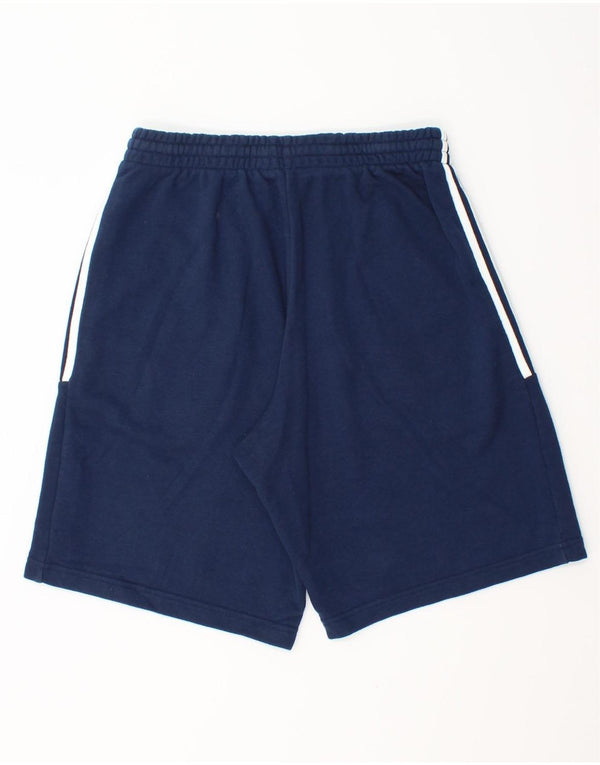 Adidas Mens Sport Shorts Médio Azul Marinho Algodão