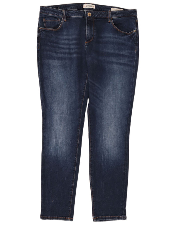 Guess Jeans Skinny Feminino XL W36 L30 Azul