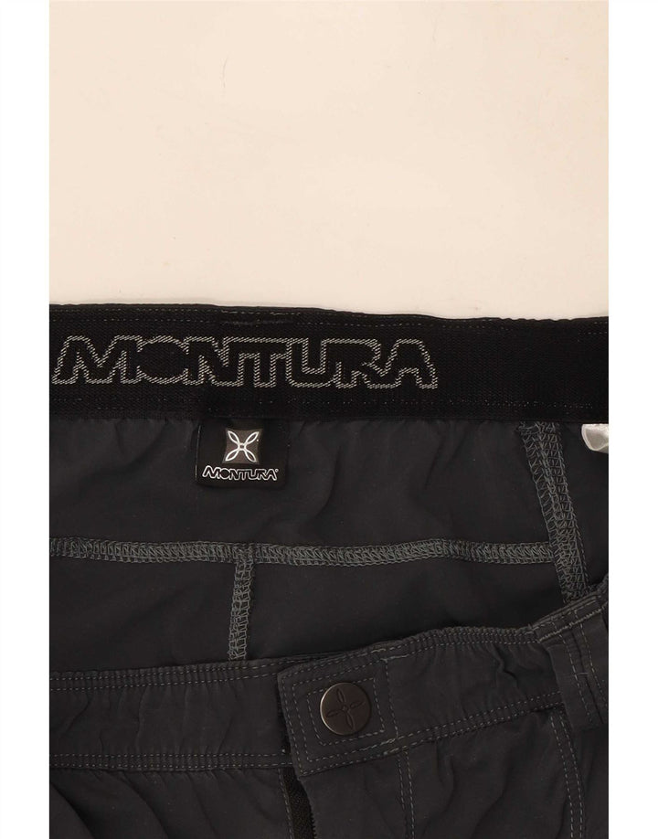 Montura Mens Cargo Shorts Grande W34 Cinza