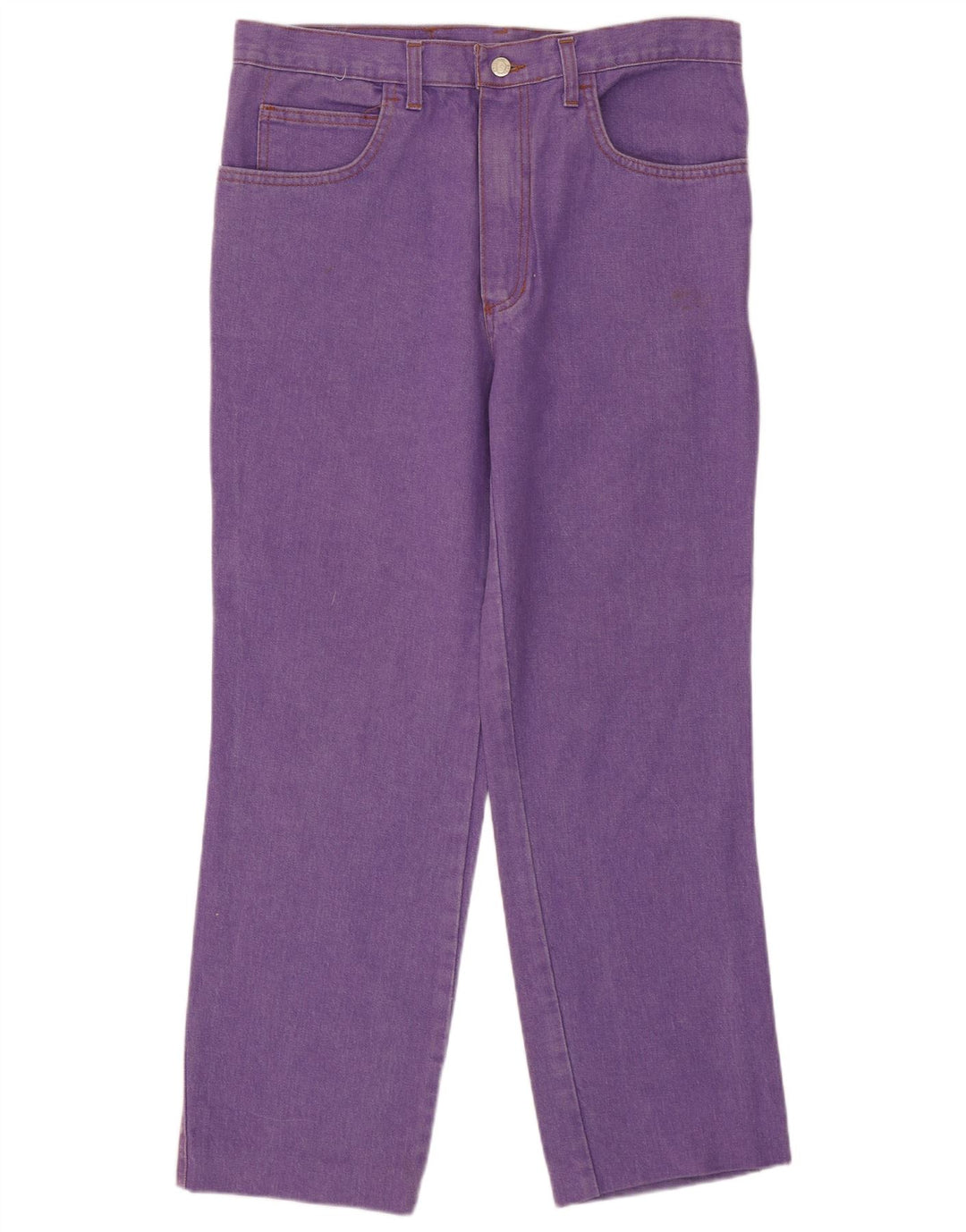 Calça jeans reta masculina West Story IT 48 médio W34 L28 roxo